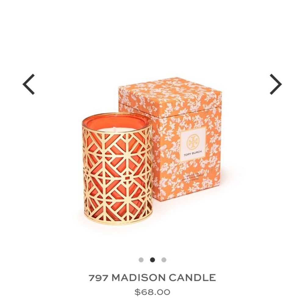 2 Tory Burch Candles for Heidi